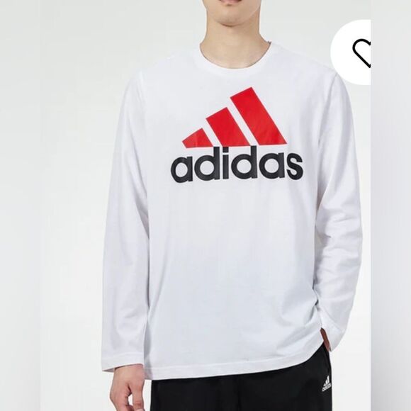 Adidas Men's Long Sleeve T-Shirt Size 2XL - Picture 1 of 7